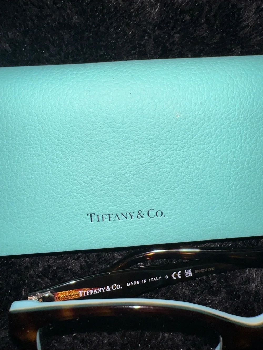 Tiffany & Co. Eyeglasses Women's TF2175 8134 Havana/Tiffany Blue